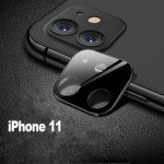 Wholesale iPhone 11 (6.1in) Camera Lens HD Tempered Glass Protector (Black Edge)
